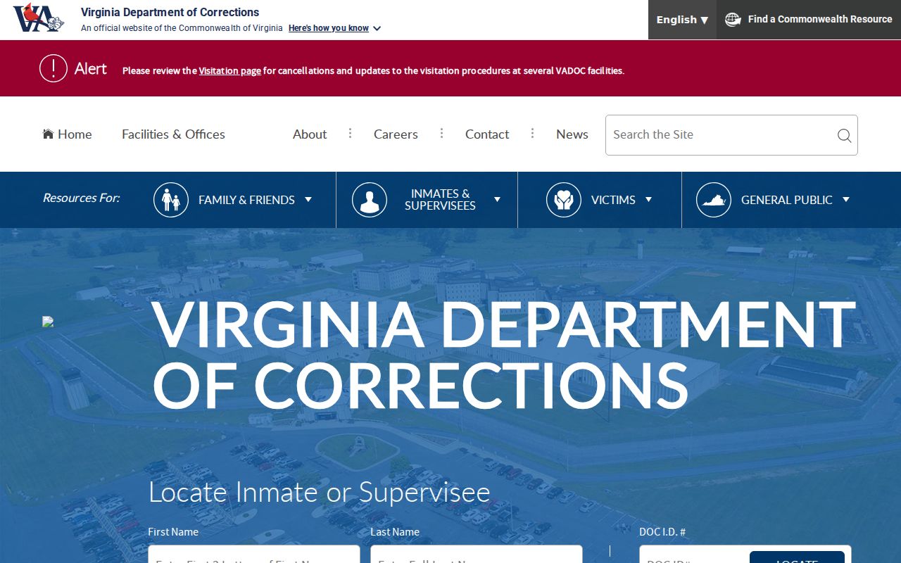 Rose Hill residents directory Virginia Department of Corrections locator
