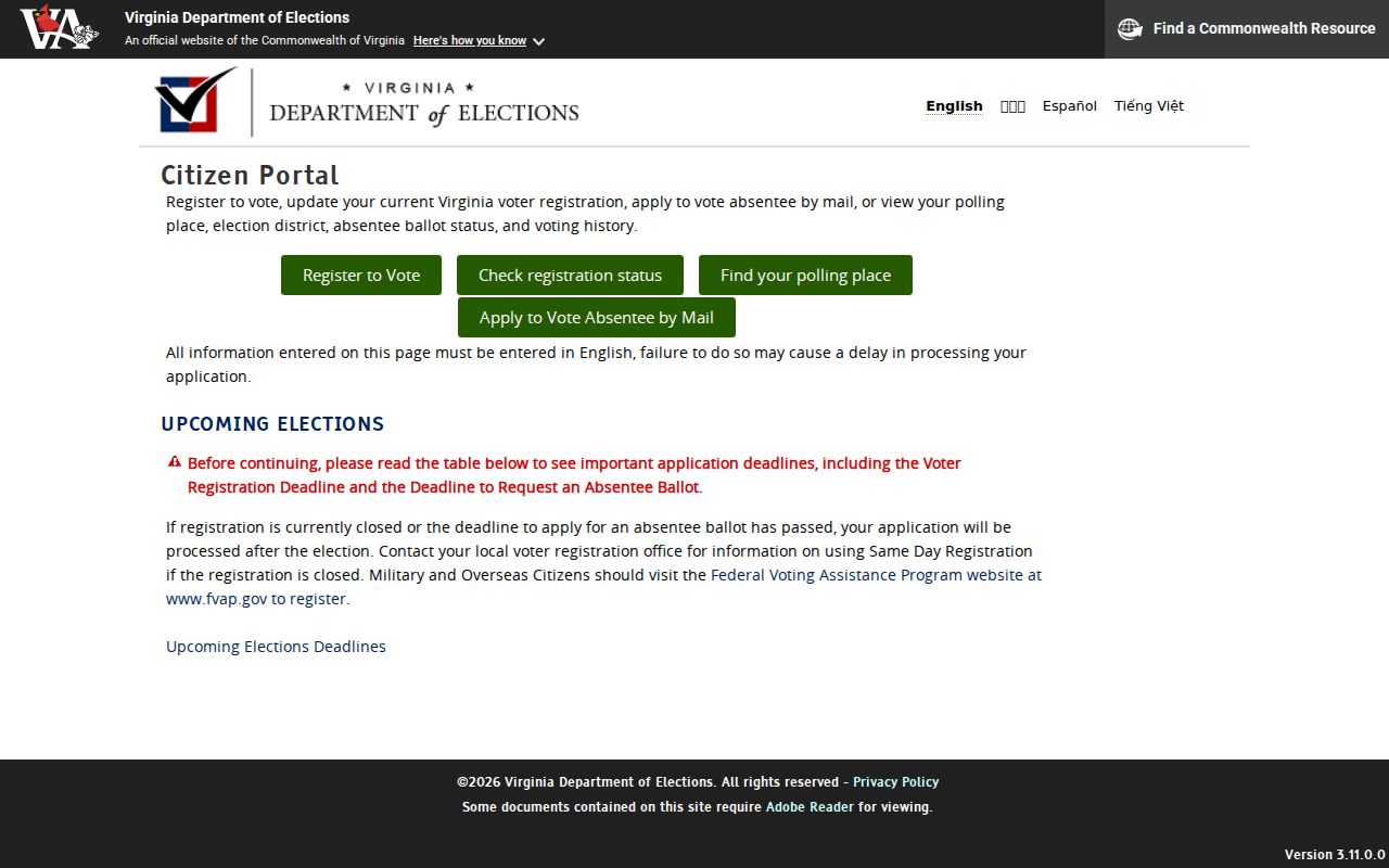 Rose Hill residents directory Virginia voter lookup portal